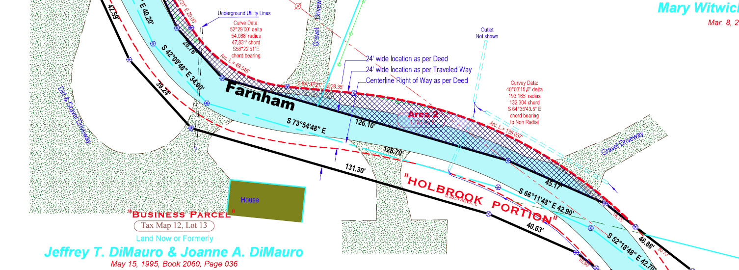 Boundary Survey Map