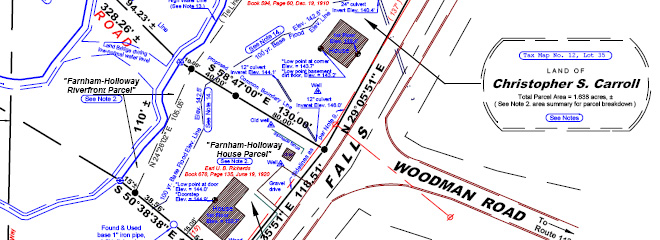 Boundary Survey Map