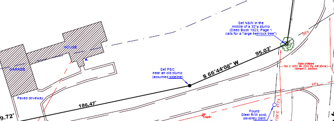 Boundary Survey Map