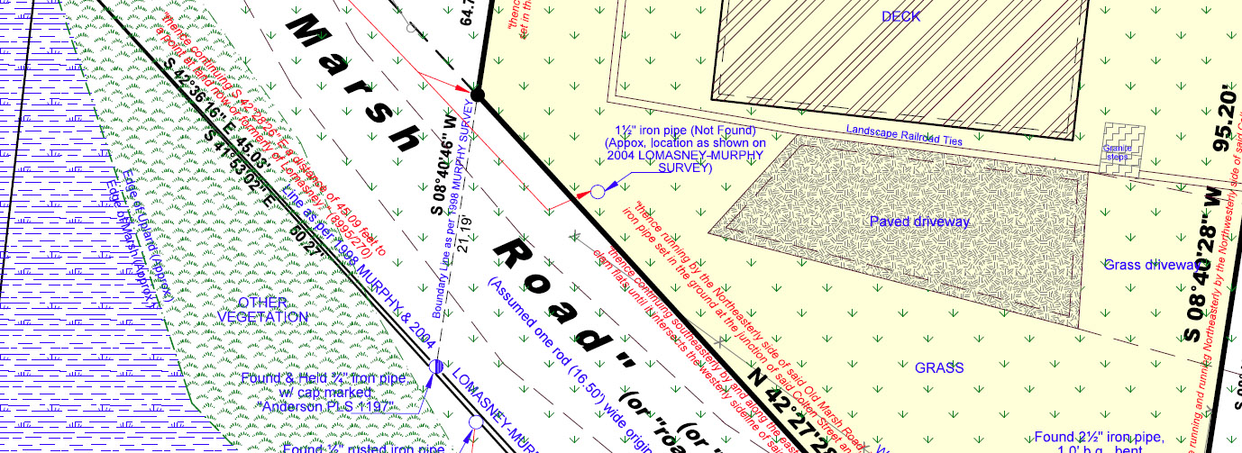 Boundary Survey Map